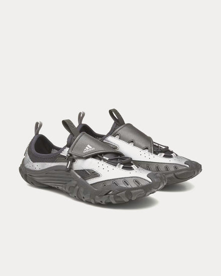 Adidas x Pharrell Williams Virginia Water Moc Core Black / Iron Metallic / Silver Metallic Slip Ons - 3
