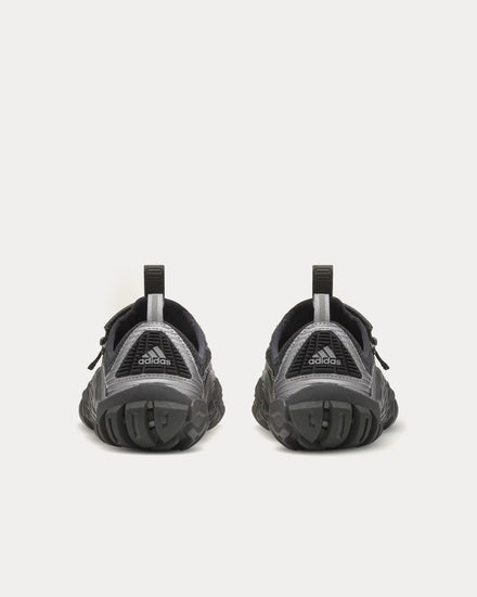 Adidas x Pharrell Williams Virginia Water Moc Core Black / Iron Metallic / Silver Metallic Slip Ons - 4