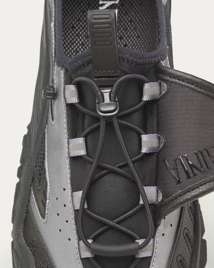 Adidas x Pharrell Williams Virginia Water Moc Core Black / Iron Metallic / Silver Metallic Slip Ons - 6