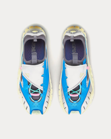 Adidas x Pharrell Williams Virginia Water Moc Lucid Ray Blue / Silver Metallic / Aurora Onix Slip Ons - 2