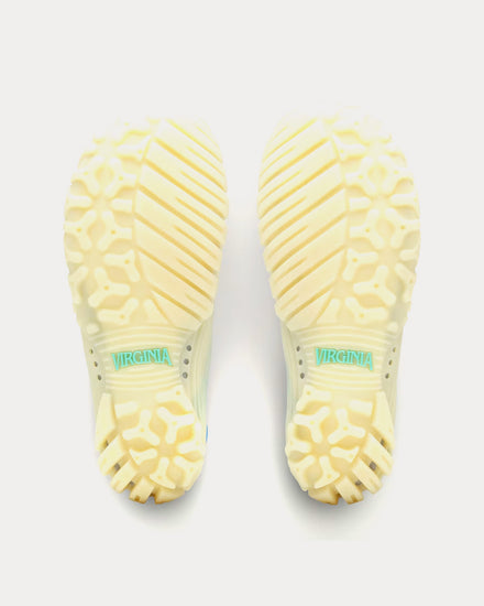 Adidas x Pharrell Williams Virginia Water Moc Lucid Ray Blue / Silver Metallic / Aurora Onix Slip Ons - 5