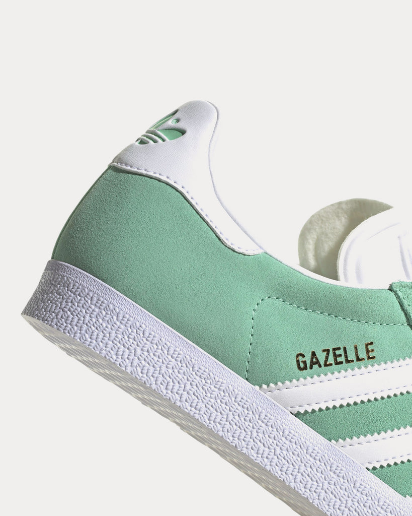 Adidas Gazelle Pulse Mint / Cloud White / Gold Metallic Low Top Sneakers -  Sneak in Peace