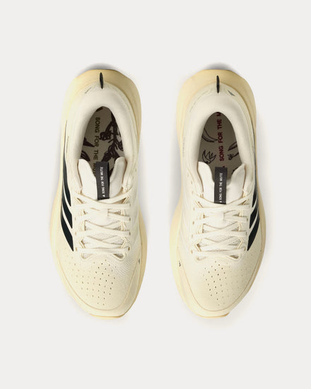 Adidas x Song for the Mute Supernova Rise 3 Cream White / Carbon / Cloud White Running Shoes - 3