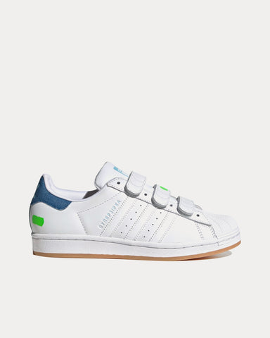 Adidas x Kseniaschnaide Superstar Cloud White / Cloud White / Clear Blue Low Top Sneakers