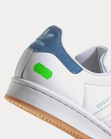 Adidas x Kseniaschnaide Superstar Cloud White / Cloud White / Clear Blue Low Top Sneakers - 2