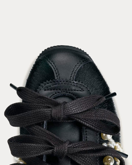 Adidas x Simone Rocha Japan Core Black / Core Black / Better Scarlet Slip On Mules - 6
