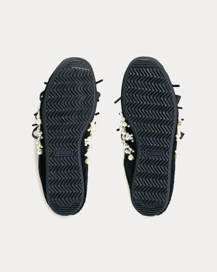 Adidas x Simone Rocha Japan Core Black / Core Black / Better Scarlet Slip On Mules - 5