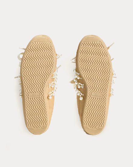Adidas x Simone Rocha Japan Magic Beige / Chalk White / Better Scarlet Slip On Mules - 5