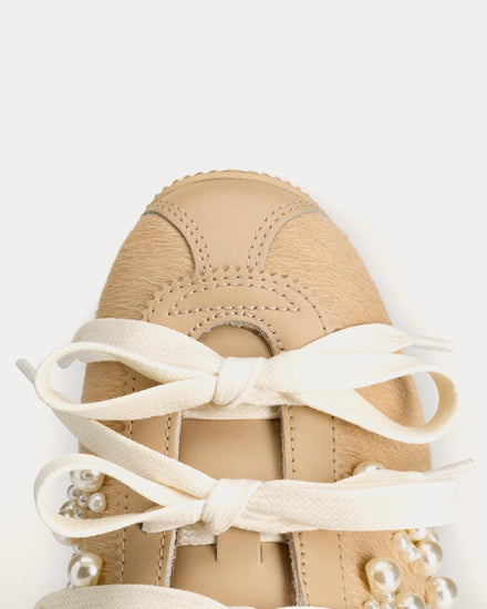 Adidas x Simone Rocha Japan Magic Beige / Chalk White / Better Scarlet Slip On Mules - 6