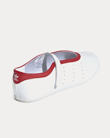 Adidas Women's Stan Smith Lo Pro Ballet Cloud White / Cloud White / Cloud White Slip On Sneakers Adidas Women's Stan Smith Lo Pro Ballet Cloud White / Cloud White / Cloud White Slip On Sneakers