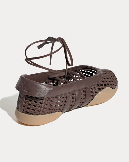 Adidas Taekwondo Mei Ballet Brown / Brown / Gum Ballerinas - 4