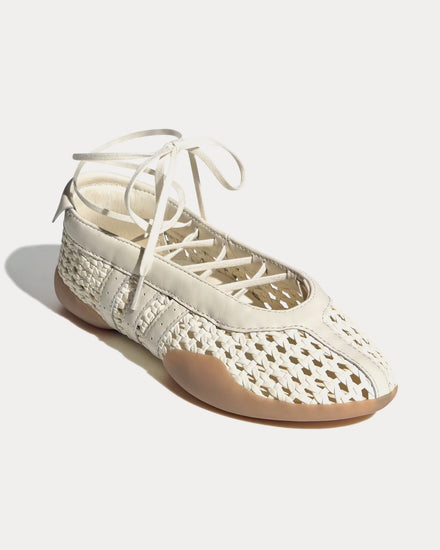 Adidas Taekwondo Mei Cream White / Cream White / Gum Ballerinas - 3