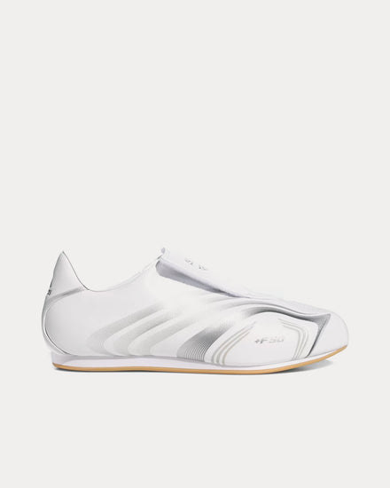 Adidas Taekwondo F50 Cloud White / Silver Metallic / Iron Metallic Slip On Sneakers - 1