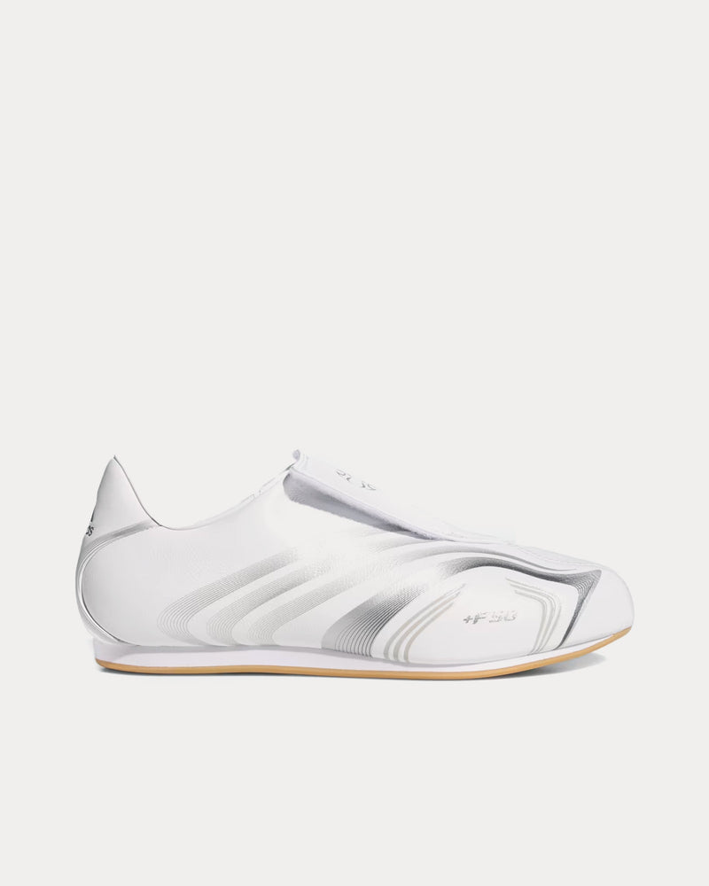 Adidas Taekwondo F50 Cloud White / Silver Metallic / Iron Metallic Slip On Sneakers - 1