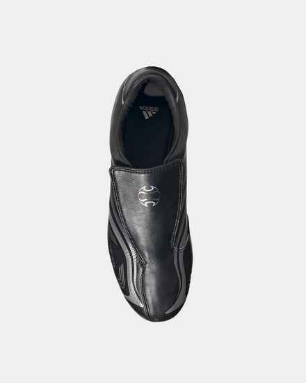 Adidas Taekwondo F50 Core Black / Silver Metallic / Grey Six Slip On Sneakers - 2