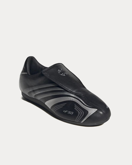 Adidas Taekwondo F50 Core Black / Silver Metallic / Grey Six Slip On Sneakers - 3