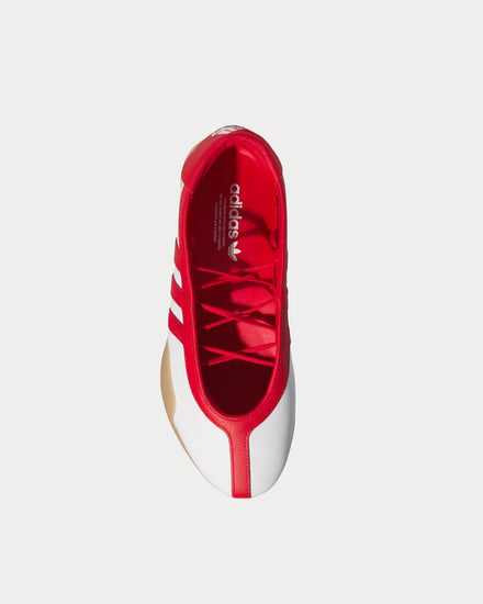 国内配送 adidas TAEKWONDO MEI BALLET W F.WHITE/B.SCARLET/GUM Adidas - Taekwondo Mei Ballet Shoes in Cloud White, Better