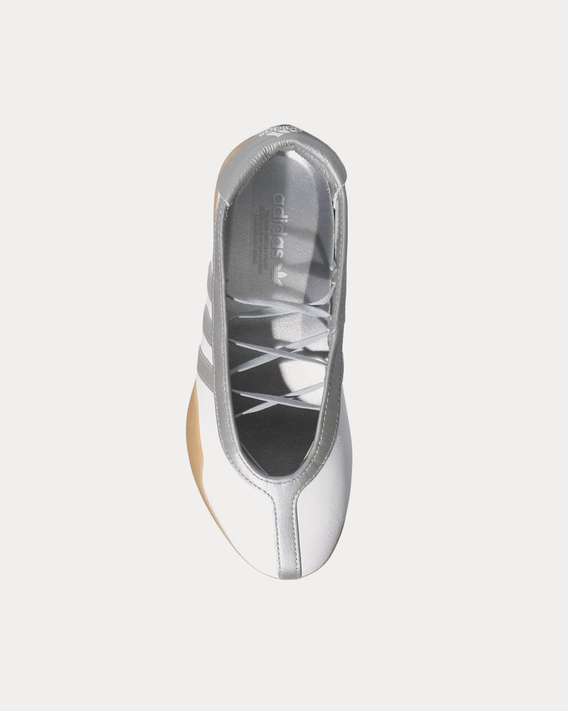 Adidas Taekwondo Mei Cloud White / Silver Metallic / Gum Ballerinas - 2