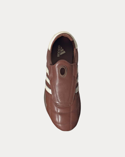 Adidas Taekwondo Mei Preloved Brown / Cream White / Gum Slip On Sneakers - 2