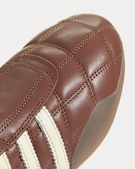 Adidas Taekwondo Mei Preloved Brown / Cream White / Gum Slip On Sneakers - 5