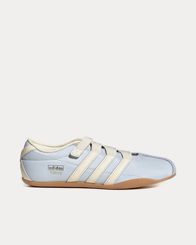 Adidas Tokyo Mary Jane Crystal Sky / Cream White / Gold Metallic Low Top Sneakers