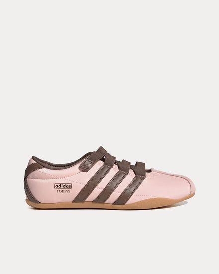 adidas gazelle silver green womens Adidas Women's Tokyo Mary Jane Sandy Pink / Earth Strata / Gold Metallic  Low Top Sneakers