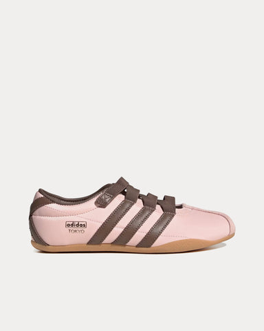 Adidas Tokyo Mary Jane Sandy Pink / Earth Strata / Gold Metallic Low Top Sneakers