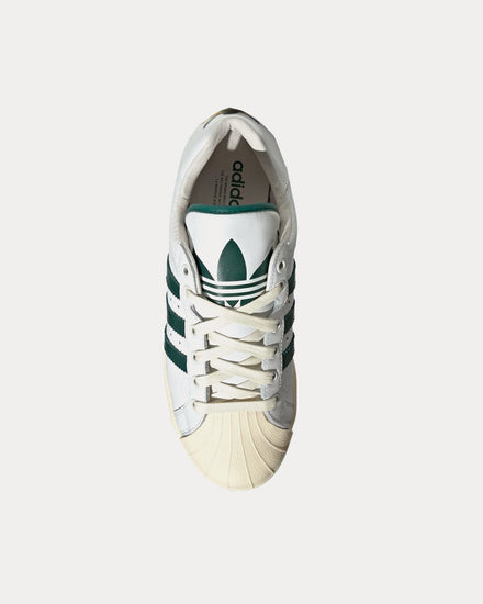Adidas Ultrastar 'Made in Germany' Core White / Collegiate Green / Warm Vanilla Low Top Sneakers - 2
