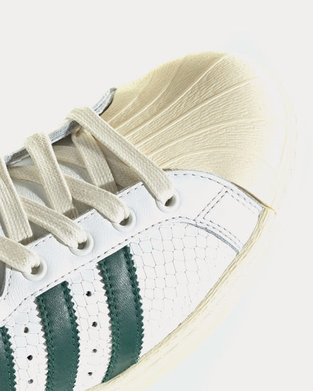 Adidas Ultrastar 'Made in Germany' Core White / Collegiate Green / Warm Vanilla Low Top Sneakers - 6