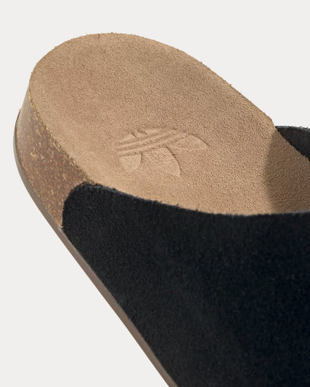 Adidas Adimule Core Black / Core Black / Gum Slides - 5