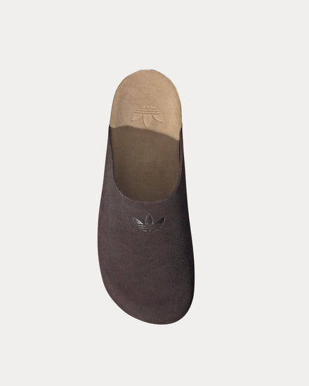 Adidas Adimule Dark Brown / Dark Brown / Gum Slides - 2