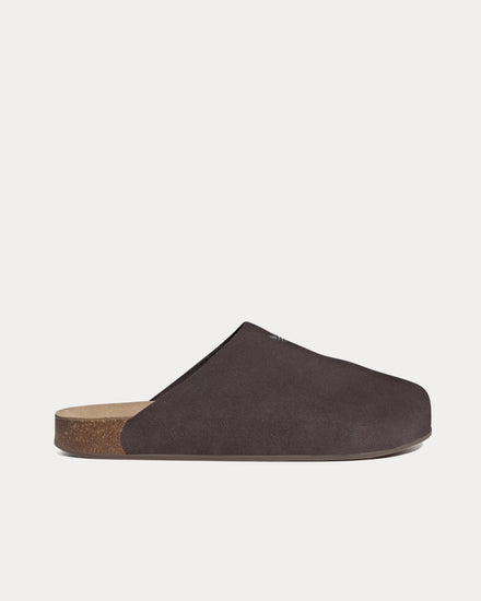 Adidas Adimule Dark Brown / Dark Brown / Gum Slides - 1