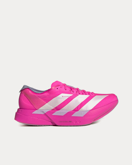 Adidas Adizero Adios Pro 4 Shock Pink / Zero Metalic / Aurora Plum Running Shoes - 1