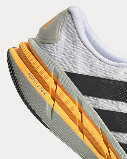 Adidas Adistar 4 Cloud White / Carbon / Wonder Silver Running Shoes - 2
