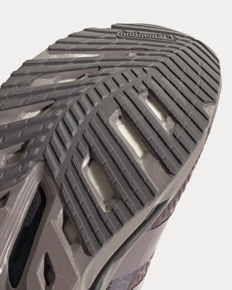 Adidas Adistar Byd Grey / Taupe / Carbon Running Shoes - 5