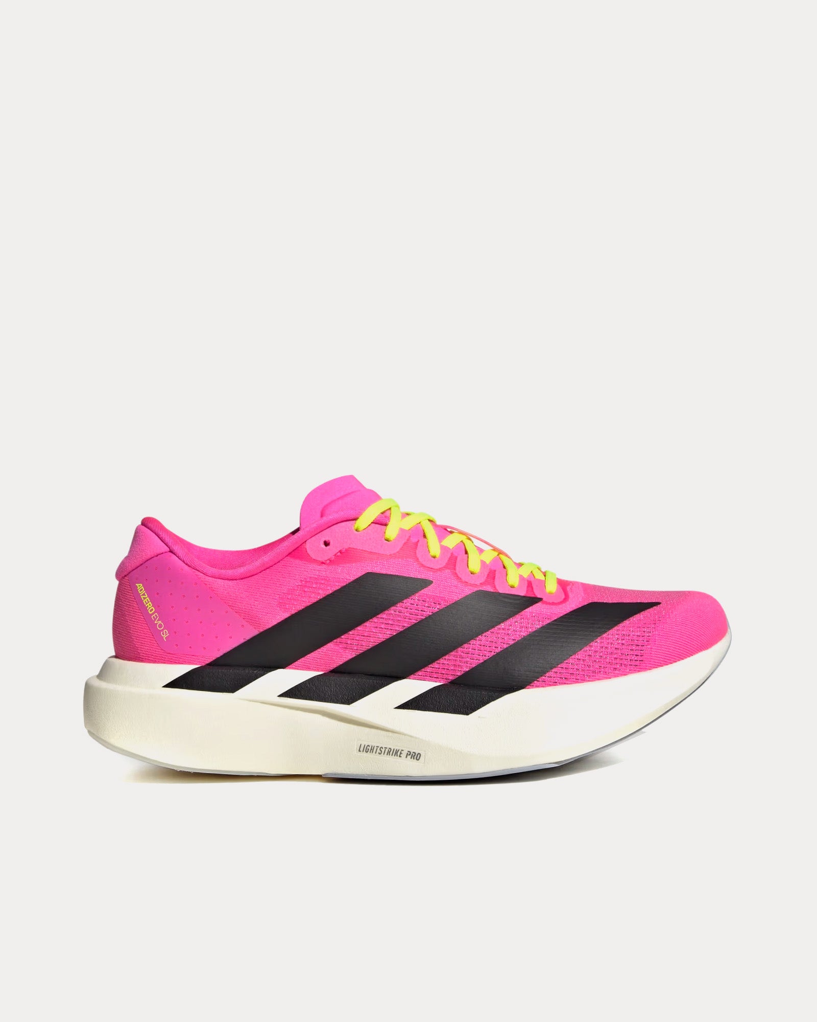 Adidas Women's Adizero EVO SL Lucid Pink / Core Black / Cloud White Running  Shoes