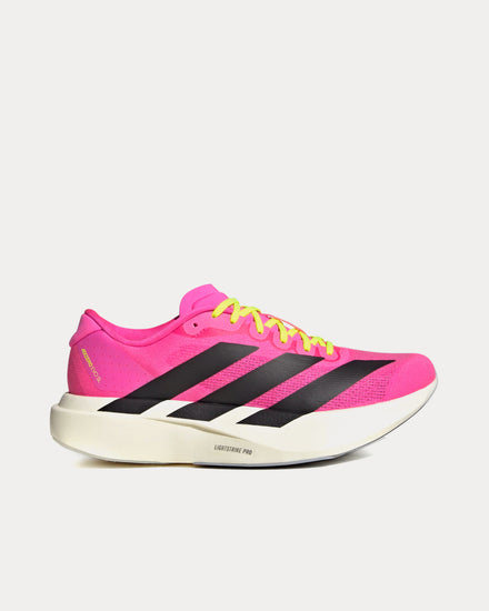 Adidas Women's Adizero EVO SL Lucid Pink / Core Black / Cloud White Running Shoes Adidas Women's Adizero EVO SL Lucid Pink / Core Black / Cloud White Running Shoes