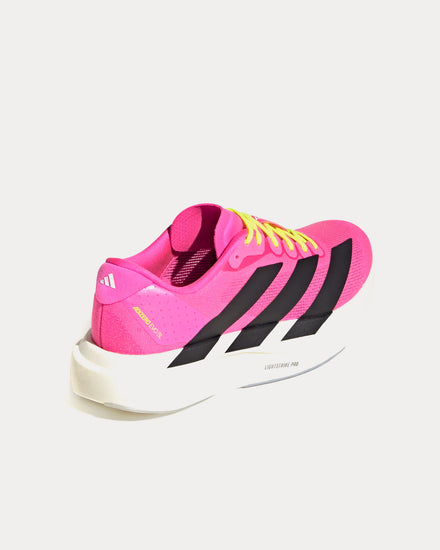 Adidas Women's Adizero EVO SL Lucid Pink / Core Black / Cloud White Running Shoes Adidas Women's Adizero EVO SL Lucid Pink / Core Black / Cloud White Running Shoes