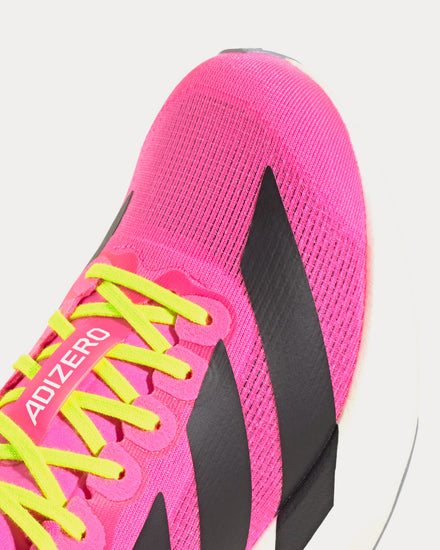 Adidas Adizero EVO SL Lucid Pink / Core Black / Cloud White Running Shoes - 5