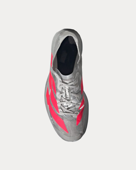 Adidas Unisex Adizero Adios Pro Evo 2 Silver Metallic / Lucid Red / Grey  Two Running Shoes