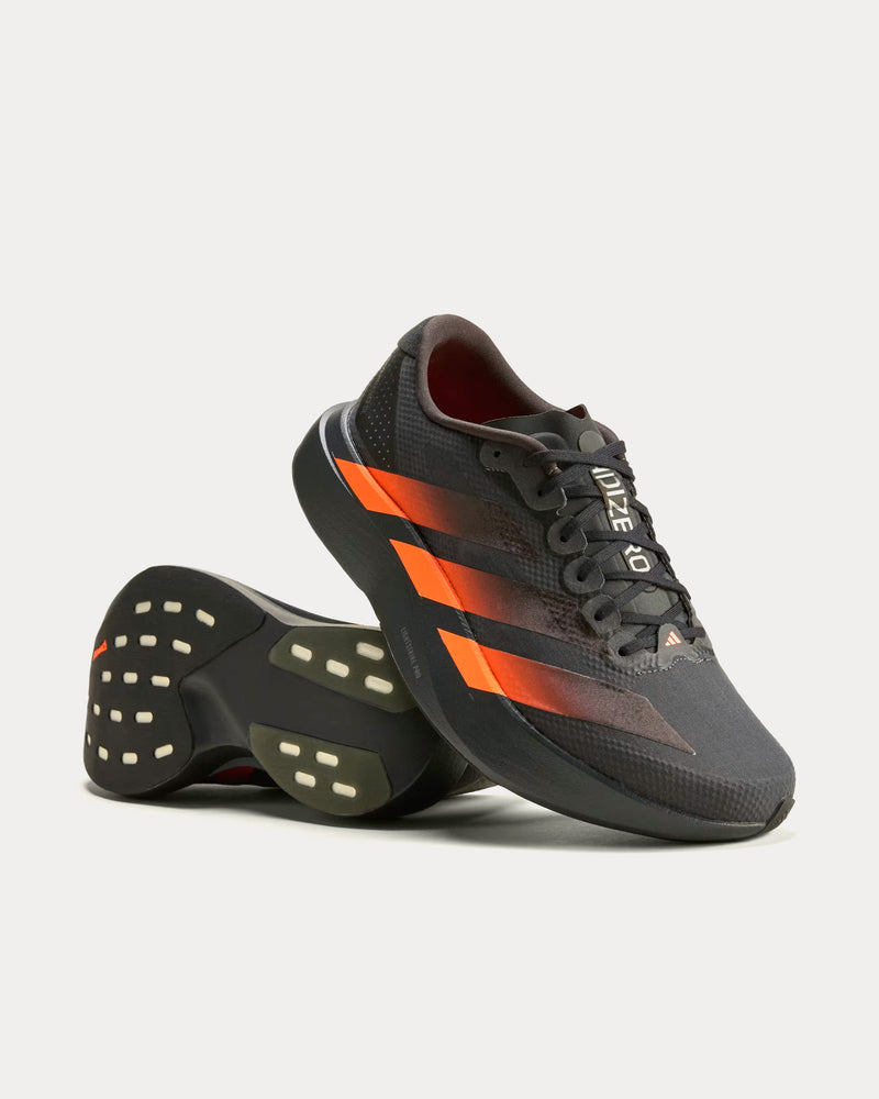Adidas Men's Adizero EVO SL Carbon / Core Black / Lucid Orange Running Shoes
