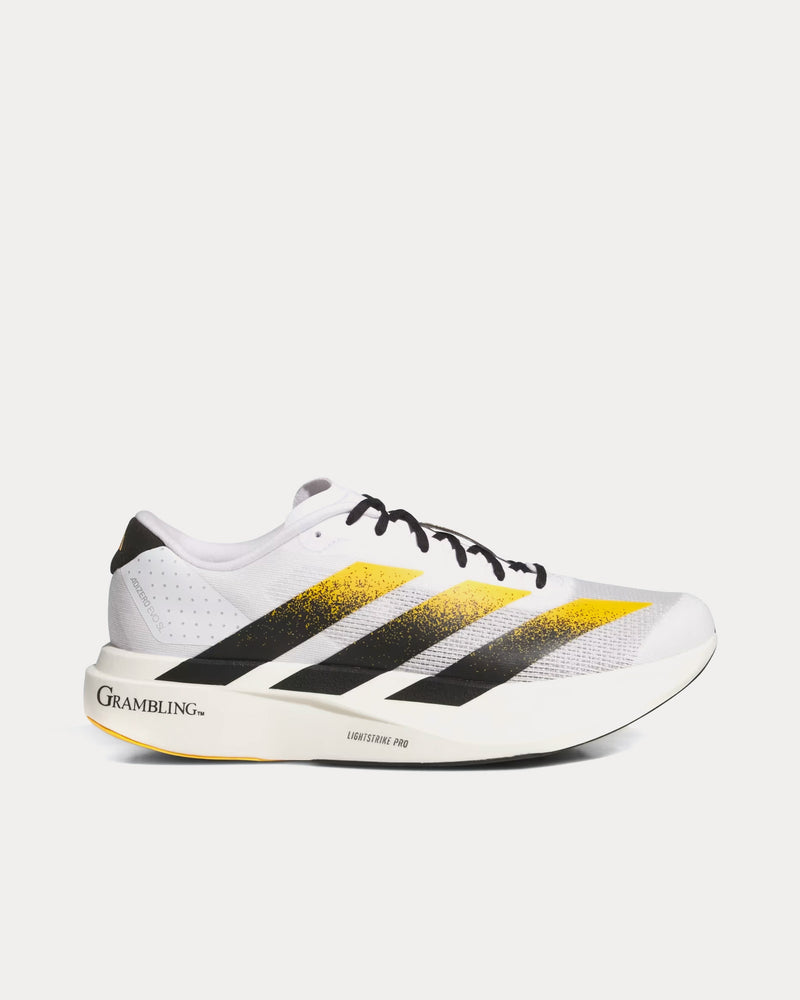 Adidas Adizero EVO SL 'Grambling State' Cloud White / Core Black / Team College Gold Running Shoes - 1