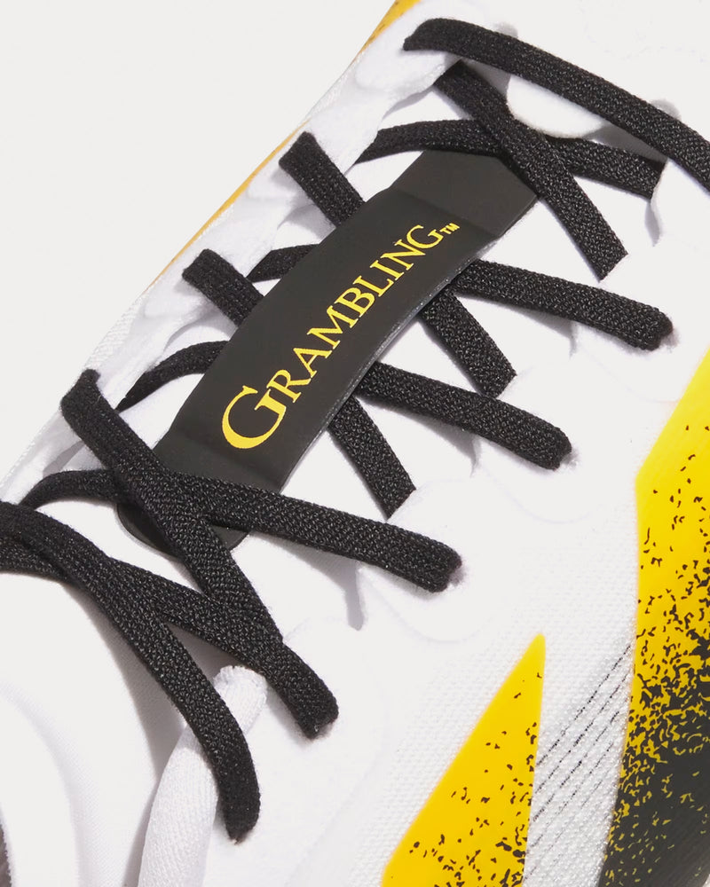 Adidas Adizero EVO SL 'Grambling State' Cloud White / Core Black / Team College Gold Running Shoes - 2