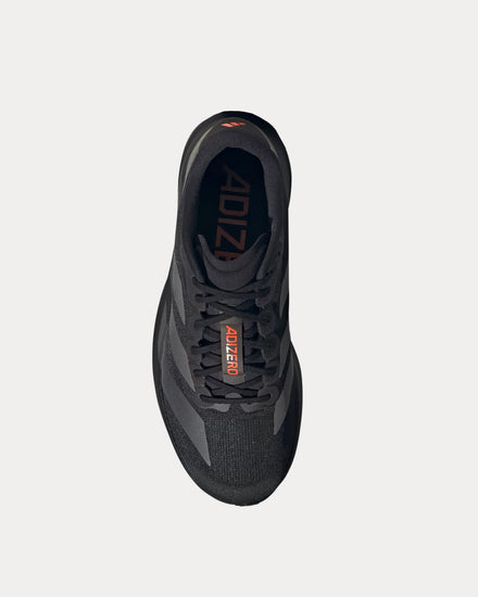 Adidas Adizero EVO SL Core Black / Grey Four / Impact Orange Running Shoes - 2