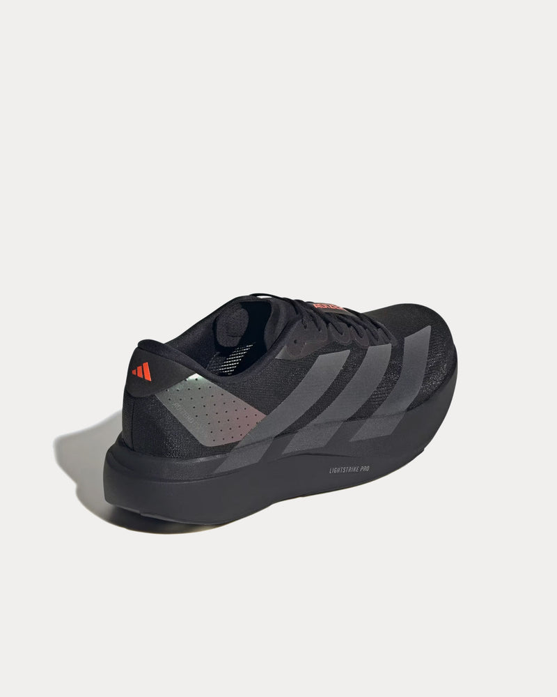 Adidas Adizero EVO SL Core Black / Grey Four / Impact Orange Running Shoes - 4