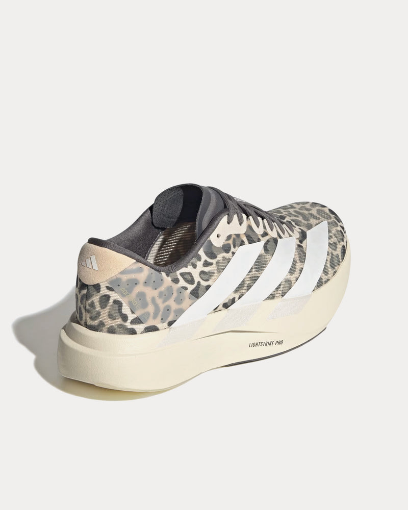 Adidas Women's Adizero EVO SL Crystal Linen / Zero Metalic / Grey Four Running  Shoes