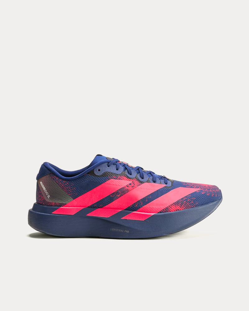 Adidas Men's Adizero EVO SL Dark Blue / Lucid Red / Muted Purple
