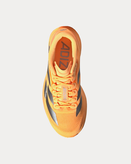 Adidas Adizero EVO SL Flash Orange / Magic Grey Met / Iron Metallic Running Shoes - 2