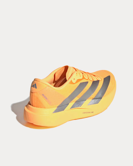 Adidas Adizero EVO SL Flash Orange / Magic Grey Met / Iron Metallic Running Shoes - 4