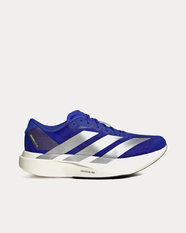 Adidas Adizero EVO SL Lucid Blue / Silver Metallic / Lucid Lemon Running Shoes